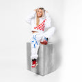 Oversize Long CRO Tracksuit - WHITE