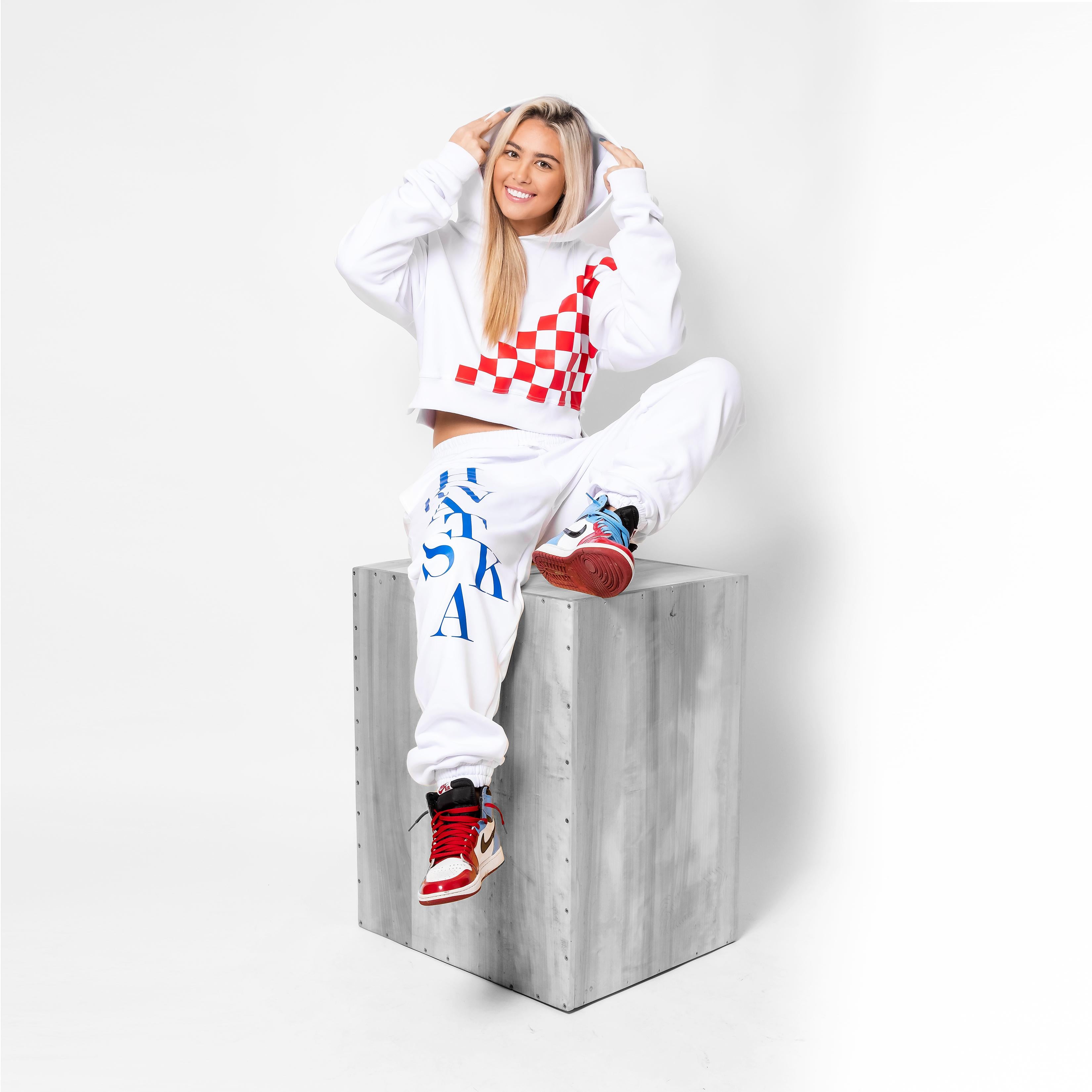 Oversize Long CRO Tracksuit - WHITE